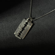 Razor Blade Pendant