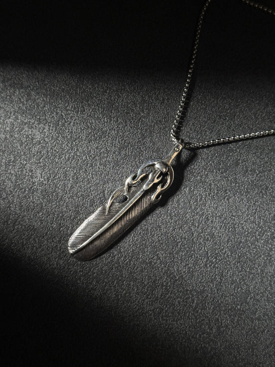 Flaming Sword Feather