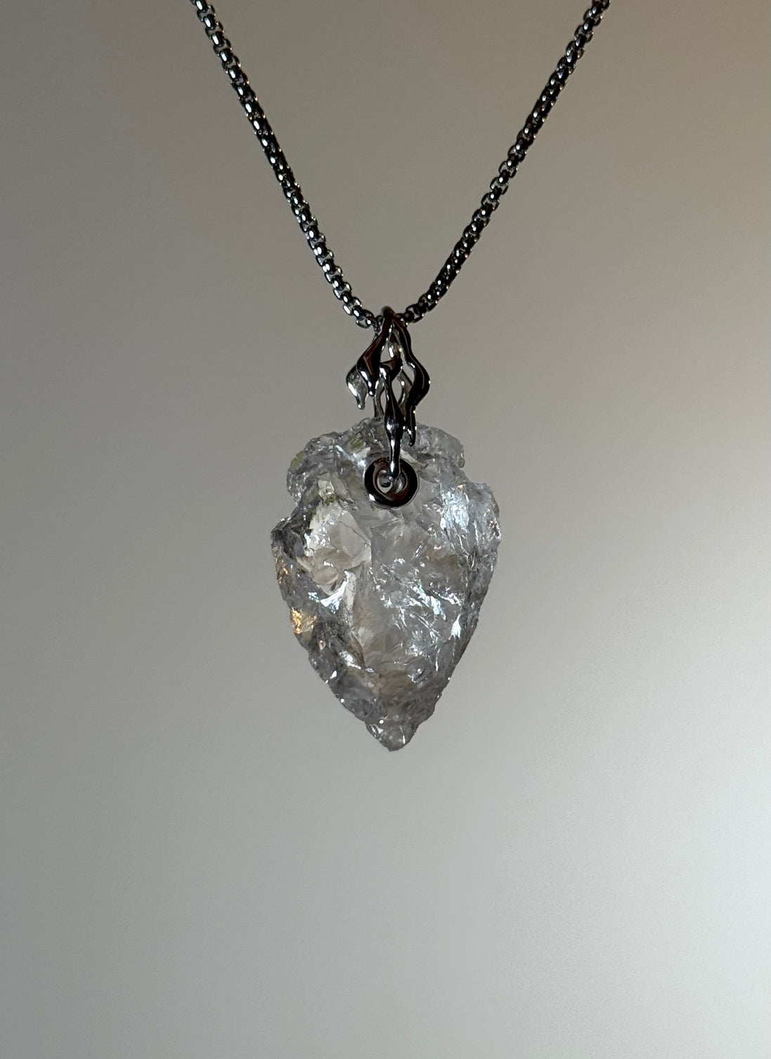 Hand-Carved Clear Quartz