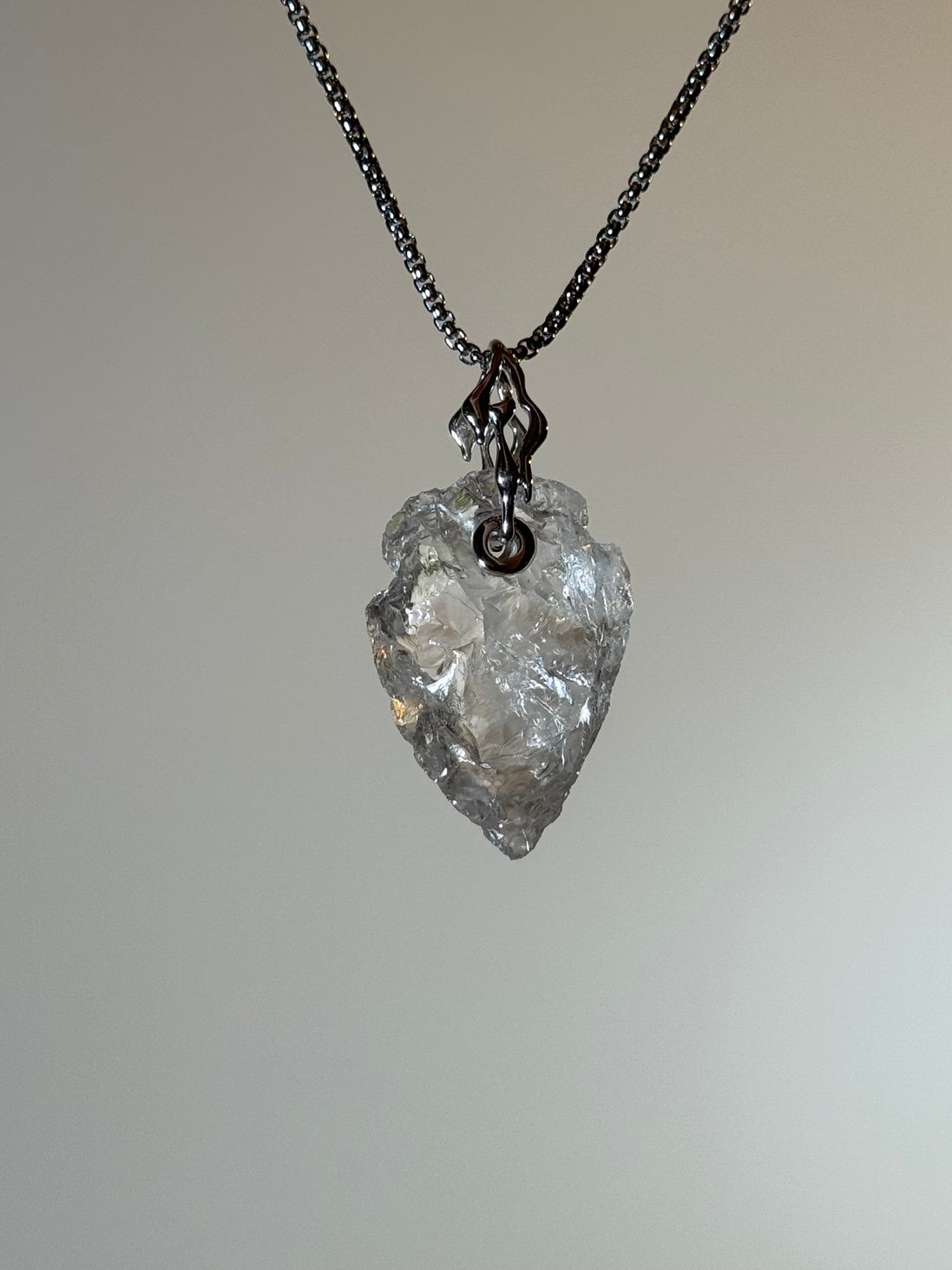 Hand-Carved Clear Quartz