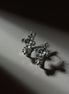 Cross Charm Studs