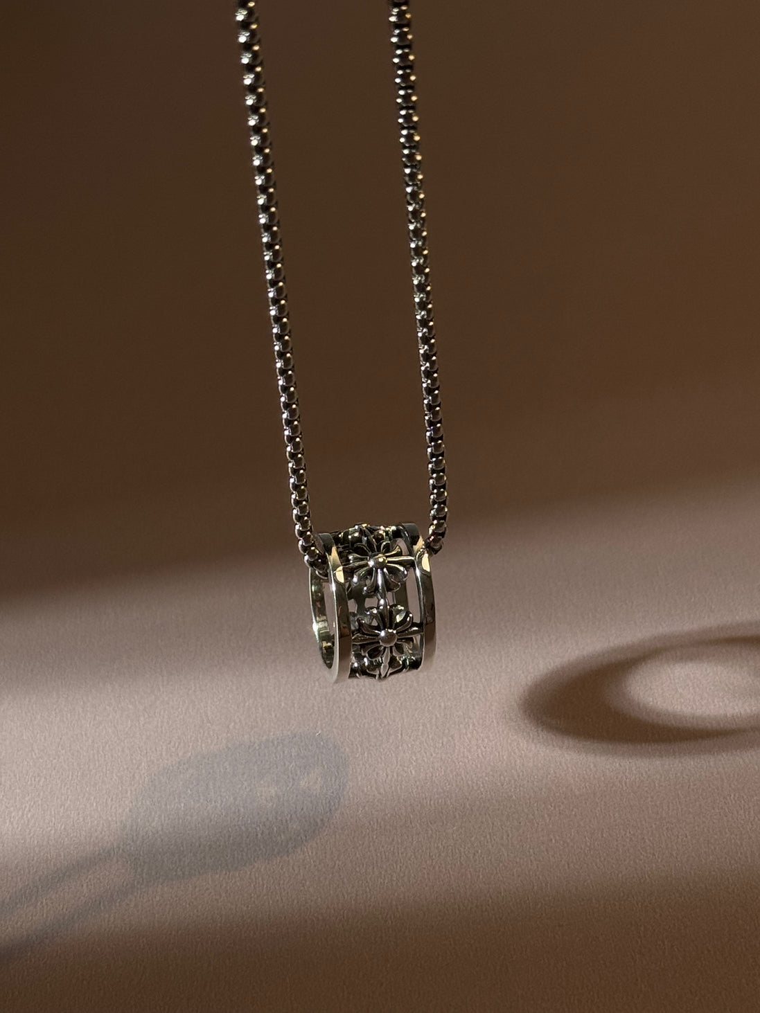 Ornate Circle Pendant