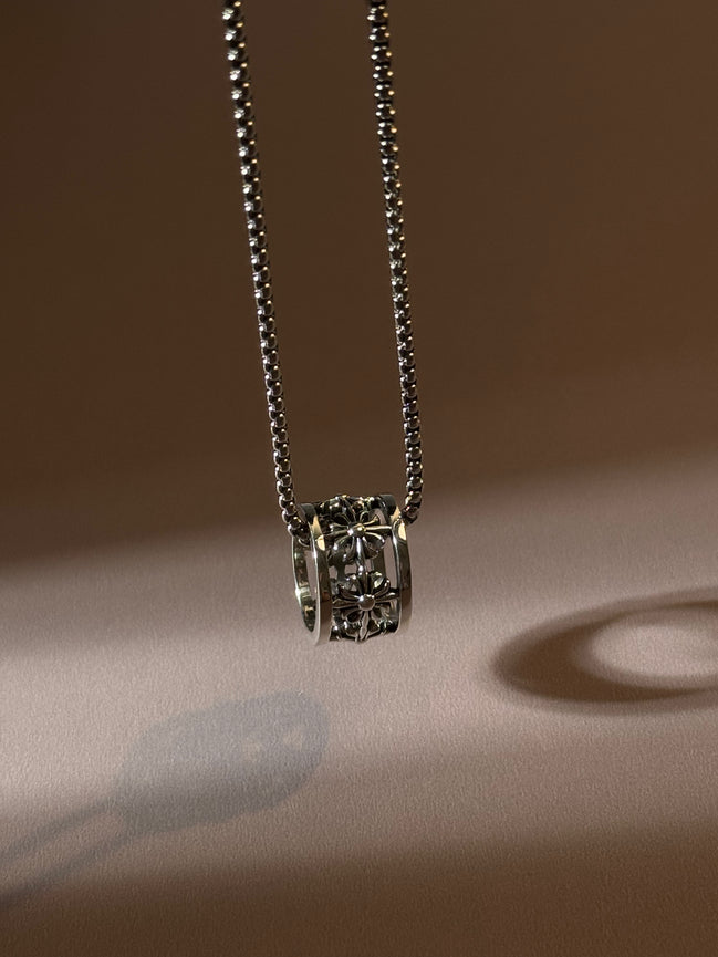 Ornate Circle Pendant