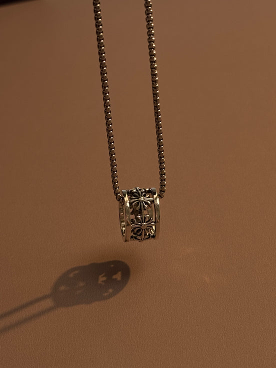 Ornate Circle Pendant